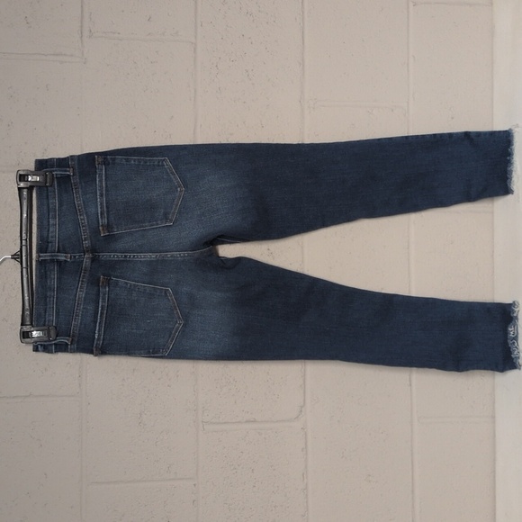 Frame Denim The Ali High Rise Cigarette Jean Dark Skinny Jeans Size 28, EUC - Picture 6 of 6